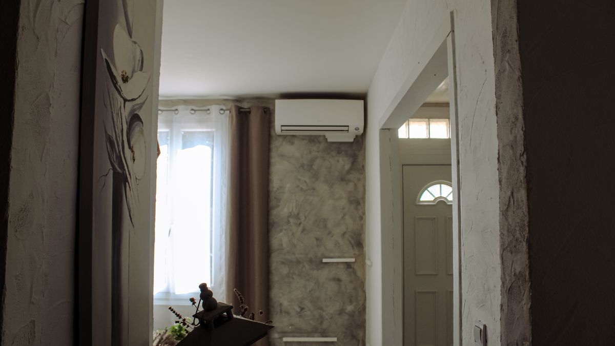 Photo d'une unité intérieure d'une pompe à chaleur air/air