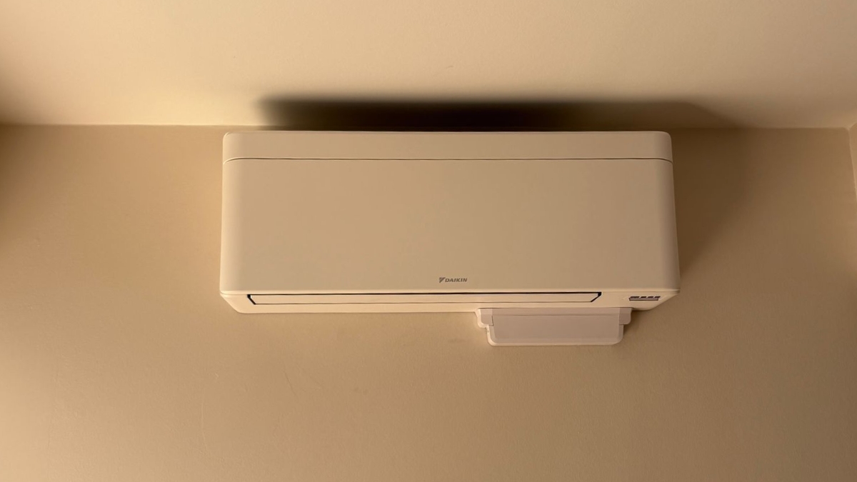 Split mural installé