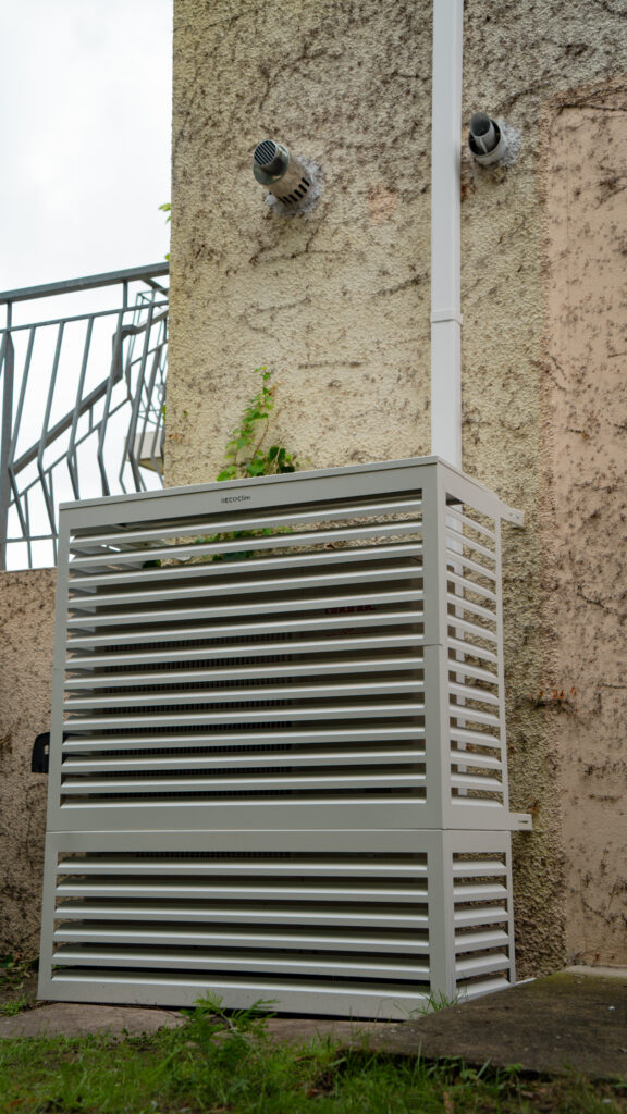 Split extérieur Daikin avec Decoclim