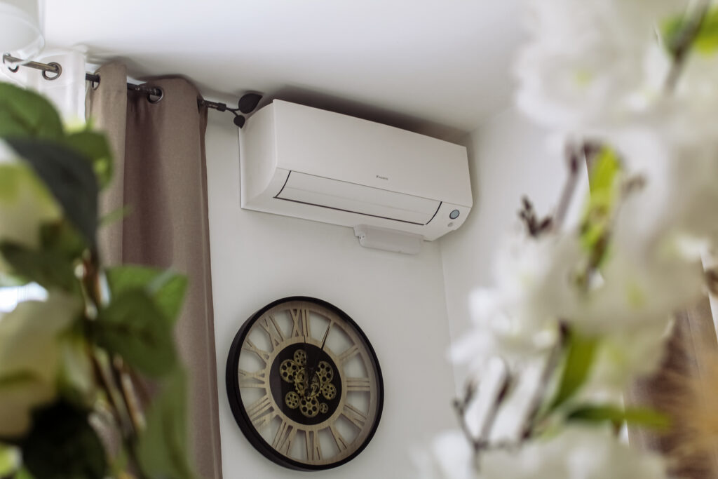 climatisation réversible installée